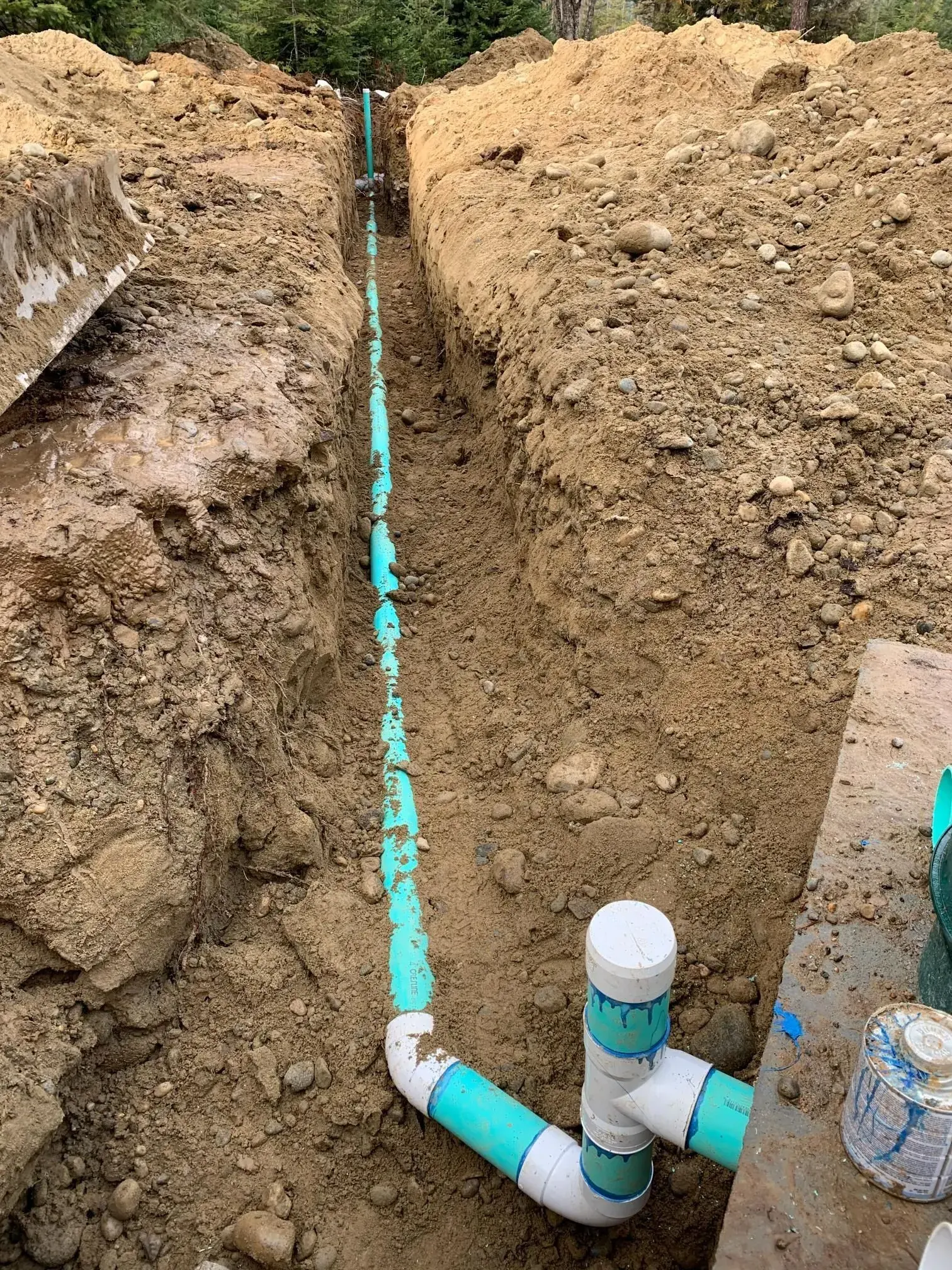 Trench PVC Installation