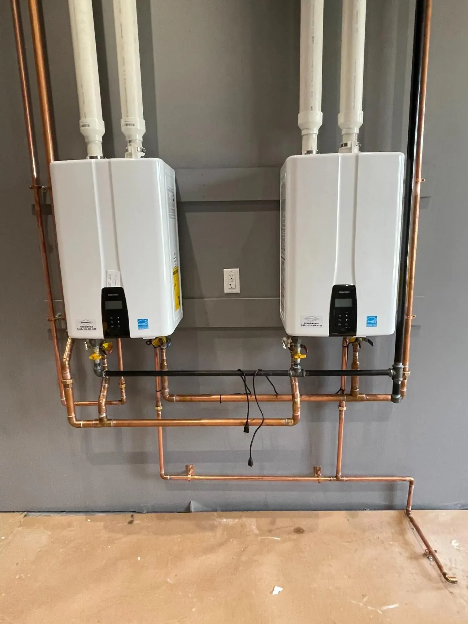Dual Water Heater Setup