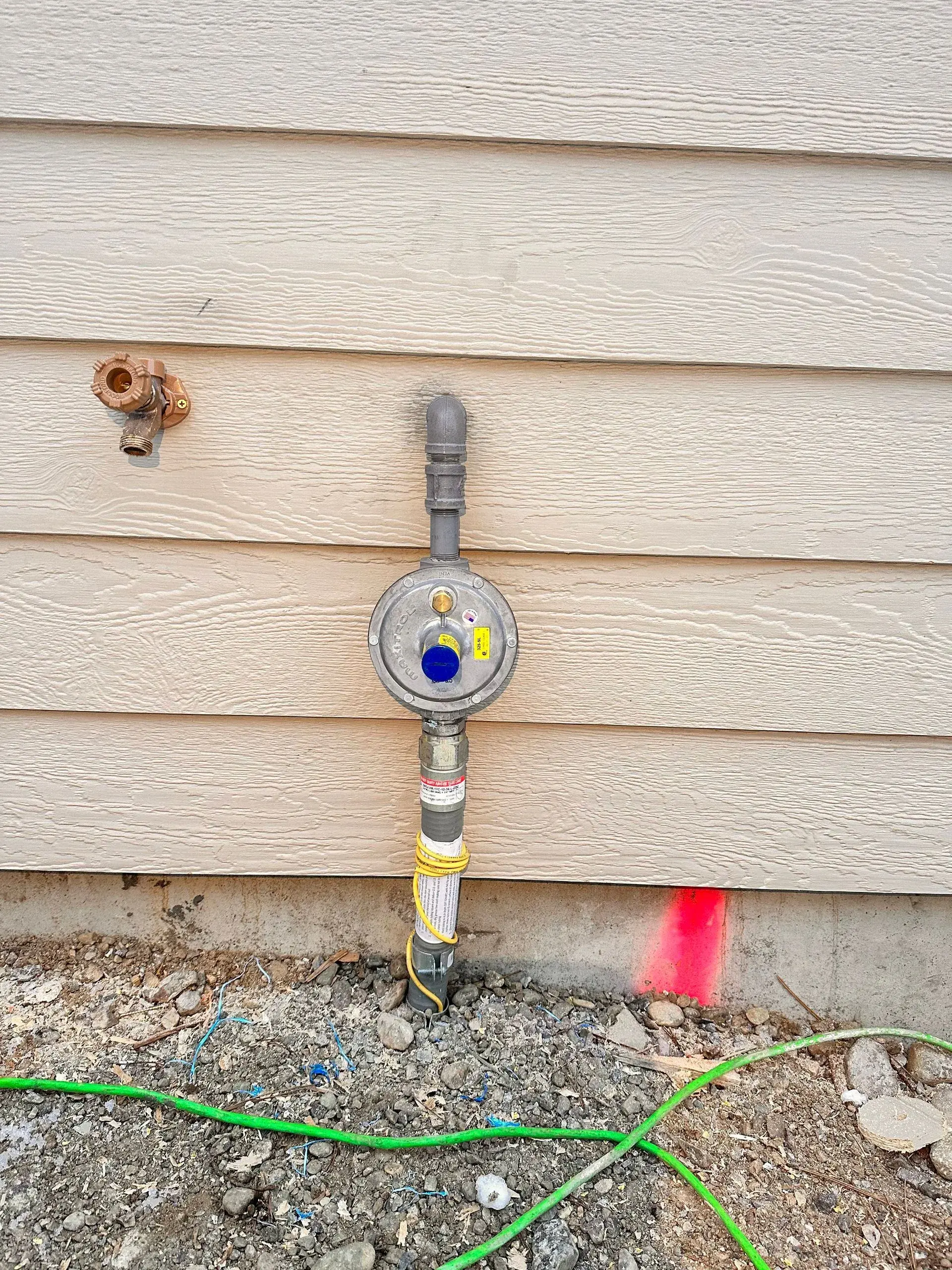 Natural Gas Meter Setup