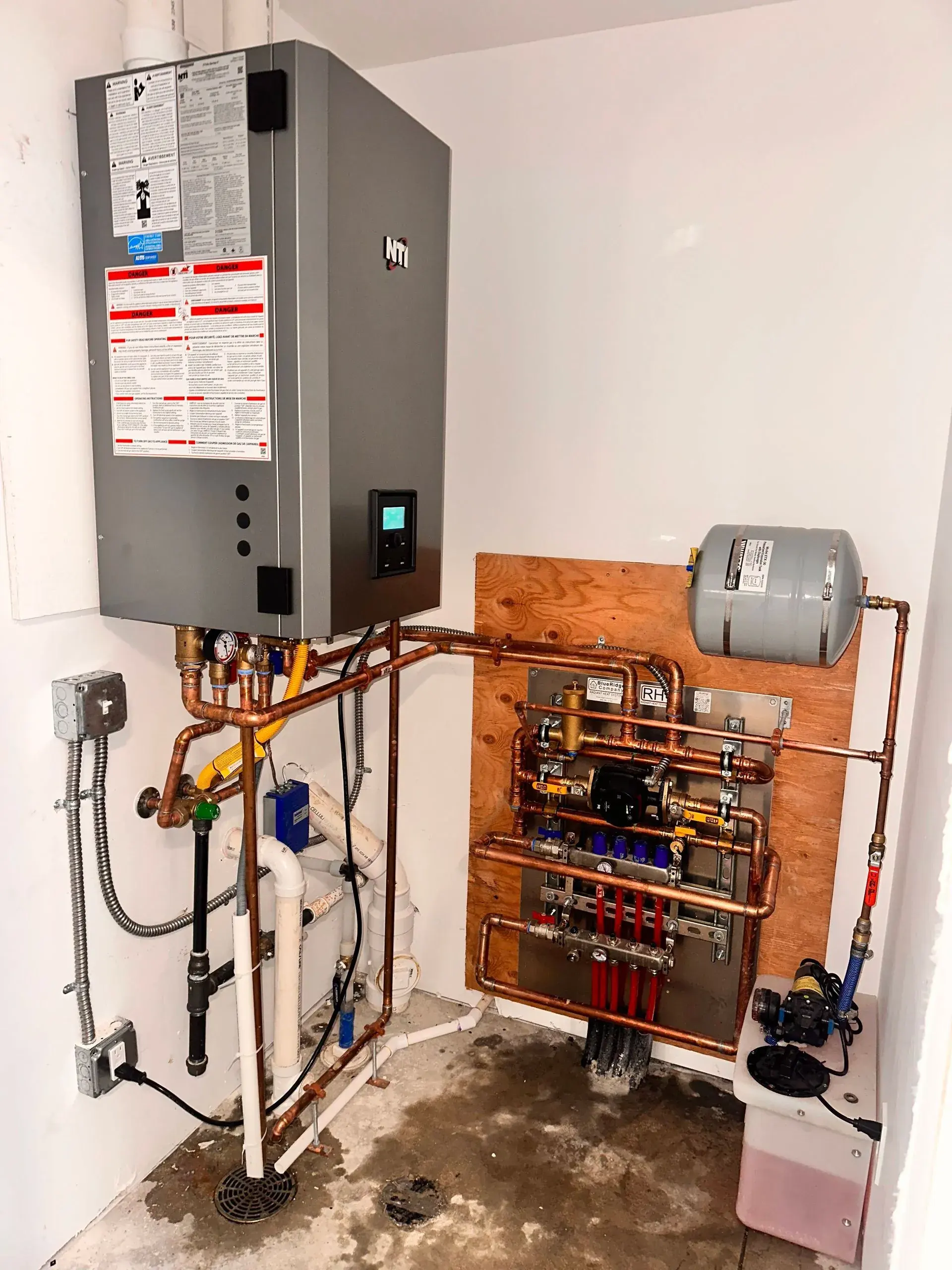 Wall-Mounted Boiler System