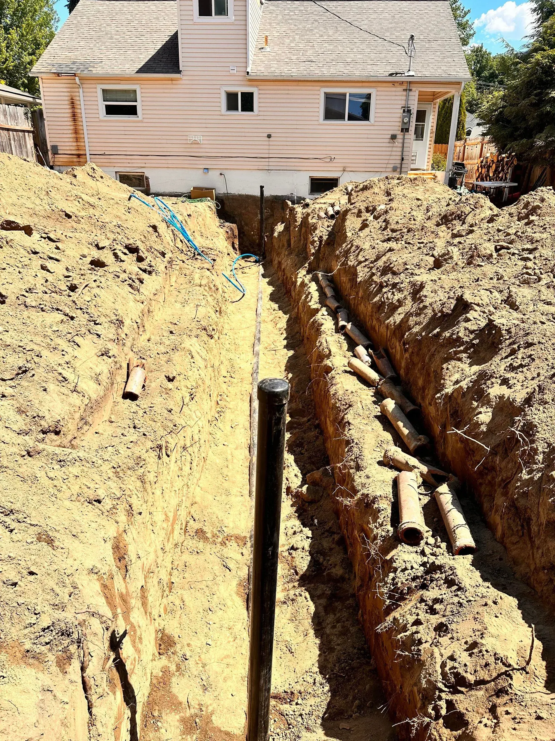 Sewer Line Installation