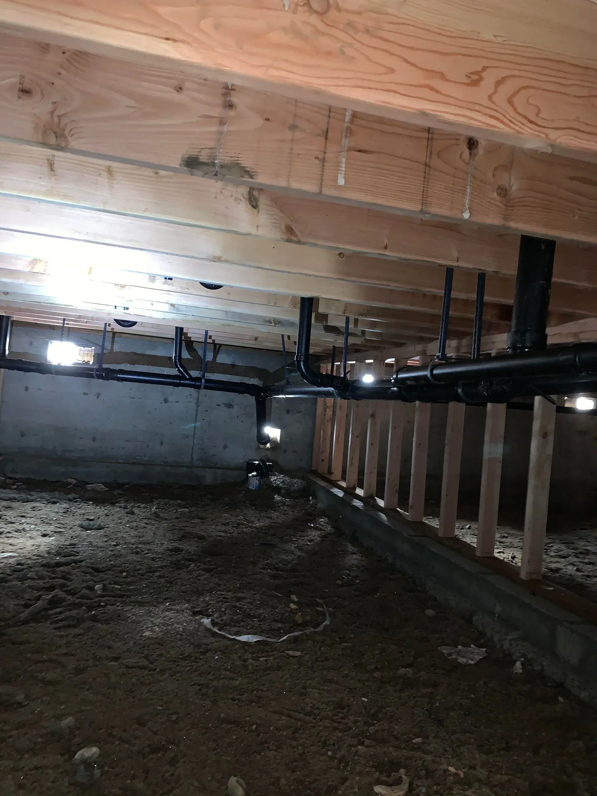 Under-House Plumbing